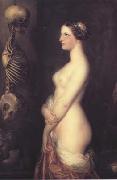 Antoine Wiertz The Beautiful Rosine (mk19) oil